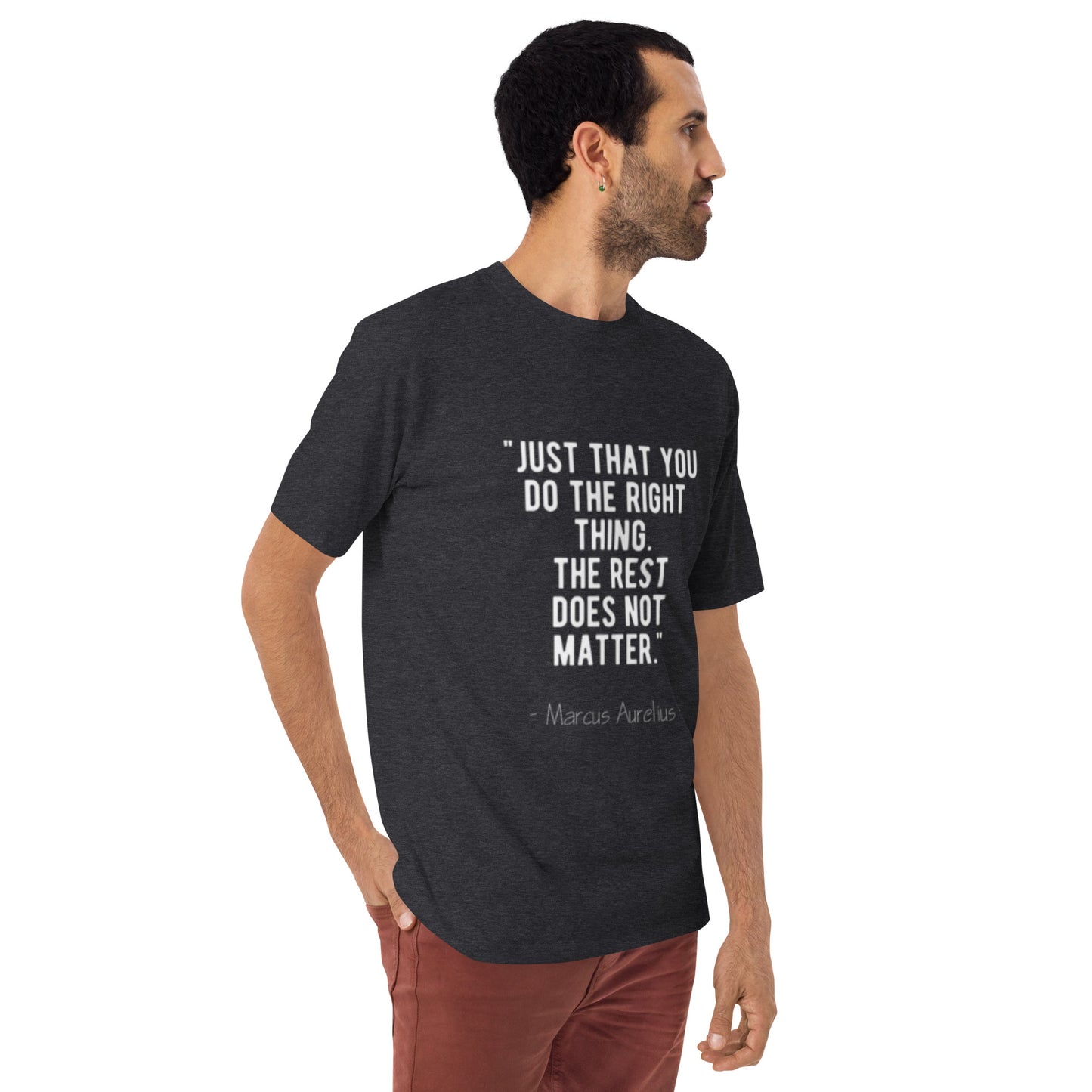 Camiseta Gruesa de Hombre Inspirada en el Estoicismo