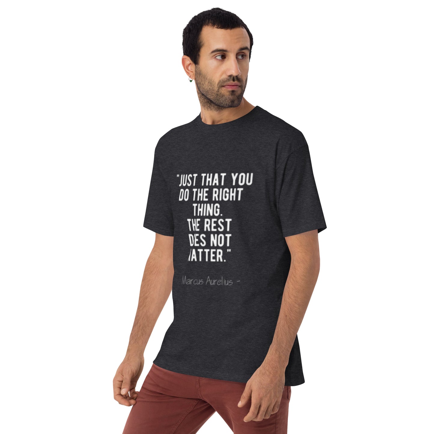 Camiseta Gruesa de Hombre Inspirada en el Estoicismo